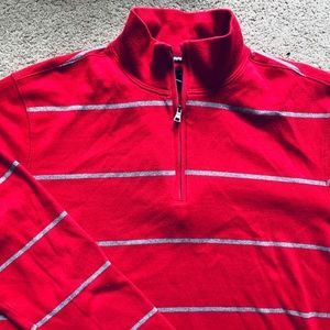Men’s banana republic quarter zip sweater